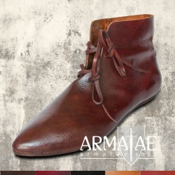 Maßgefertigte Schuhe 14. Jhd.