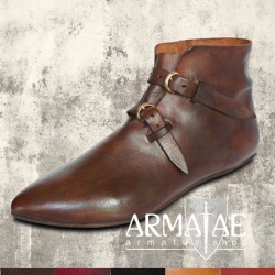 Maßgefertigte Schuhe 14. Jhd.