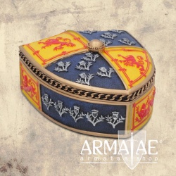 Dose in Wappen Form