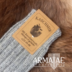 Kaschmirsocken Hellgrau