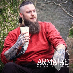 Armatae.shop Tunika Ivar Rot ALC-8090r 1 von Leonardo Carbone