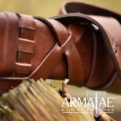 Scheide mit Gürtel und Bronzeschnalle für Wikingerschwert auf https://armatae.shop Scheide mit Gürtel und Bronzeschnalle für Wikingerschwert auf https://armatae.shop