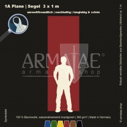 Plane 1X3M mit Schlaufen