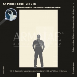 Plane 2X3M mit Schlaufen