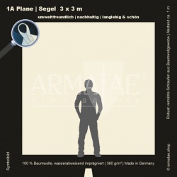 Plane 3X3M mit Schlaufen