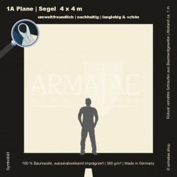 Plane 4X4M mit Schlaufen
