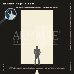 Plane 5X3M mit Schlaufen