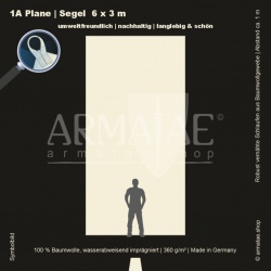 Plane 6X3M mit Schlaufen