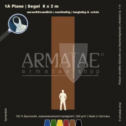 Plane 8X2M mit Schlaufen