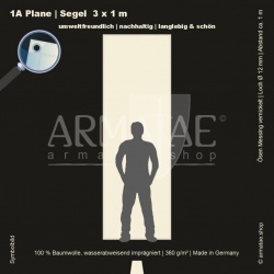 Plane 1X3M mit Ösen