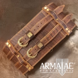 Armatae Exclusiv Wikinger Gürtel breit auf Maß in erstklassiger Qualität - Made in Austria 2