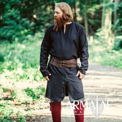 Armatae.shop Tunika Lennart Schwarz ALC-8092s 1 von Leonardo Carbone
