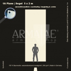 Plane 5X2M mit Ösen
