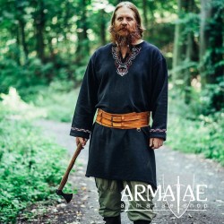 Armatae.shop Tunika Freki bestickt Schwarz ALC-8988s 4 von Leonardo Carbone Armatae.shop Tunika Freki bestickt Schwarz ALC-8988s 4 von Leonardo Carbone