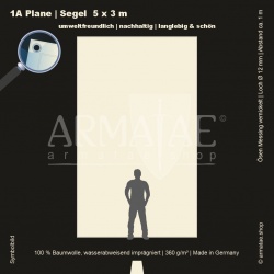 Plane 5X3M mit Ösen