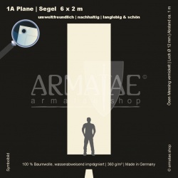 Plane 6X2M mit Ösen