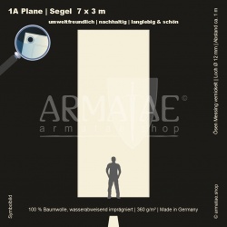 Plane 7X3M mit Ösen
