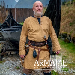 Armatae.shop Tunika Erwin Honigbraun ALC-8091b 1 von Leonardo Carbone