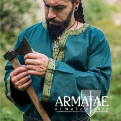 Armatae.shop Tunika Halvor Grün ALC-2084g 5 von Leonardo Carbone Armatae.shop Tunika Halvor Grün ALC-2084g 5 von Leonardo Carbone