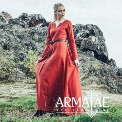 Unterkleid Lina Rot von Leonardo Carbone