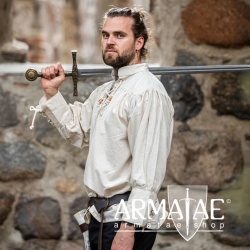 Piratenhemd Claude 2012w Weiß von Leonardo Carbone bei Armatae.shop Piratenhemd Claude 2012w Weiß von Leonardo Carbone bei Armatae.shop