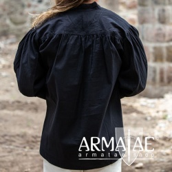 Piratenhemd Claude 2012s Schwarz von Leonardo Carbone bei Armatae.shop Piratenhemd Claude 2012s Schwarz von Leonardo Carbone bei Armatae.shop