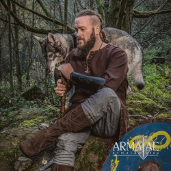 Wikinger Wollhose Jorgen Grau