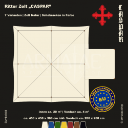 Zelt 4,5 x 4,5 m...