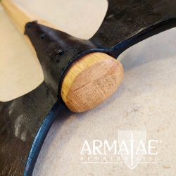 Handgeschmiedete Doppelaxt inkl. Blattschutz auf https://armatae.shop Handgeschmiedete Doppelaxt inkl. Blattschutz auf https://armatae.shop