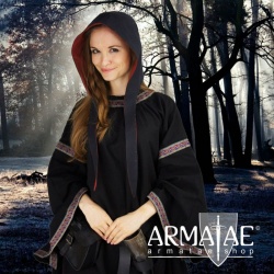 Leonardo Carbone Haube Schwarz / Rot CP-11sr auf https://armatae.shop