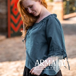 Leonardo Carbone Mittelalter Bluse VERA 2036bl bei Armatae.shop Leonardo Carbone Mittelalter Bluse VERA 2036bl bei Armatae.shop