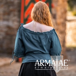 Leonardo Carbone Mittelalter Bluse VERA 2036bl bei Armatae.shop Leonardo Carbone Mittelalter Bluse VERA 2036bl bei Armatae.shop