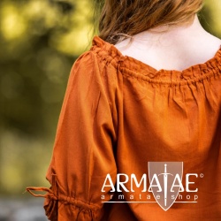 Leonardo Carbone Mittelalter Bluse VERA Rostorange 2036rt bei Armatae.shop Leonardo Carbone Mittelalter Bluse VERA Rostorange 2036rt bei Armatae.shop