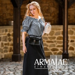 Leonardo Carbone Mittelalterbluse VERENA Taubenblau 2109hbl bei Armatae.shop Leonardo Carbone Mittelalterbluse VERENA Taubenblau 2109hbl bei Armatae.shop
