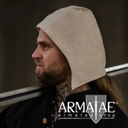 Leonardo Carbone Mittelalter Haube Roger CP-41 auf https://armatae.shop