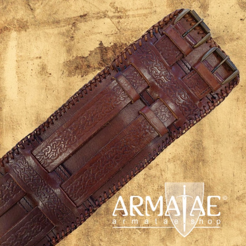 Breitgürtel Barbarengürtel Gürtel Leder Braun Breitgürtel Barbarengürtel Gürtel Leder Braun