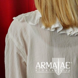 Leonardo Carbone Rüschenbluse Julietta Weiß 2300w bei Armatae.shop Leonardo Carbone Rüschenbluse Julietta Weiß 2300w bei Armatae.shop