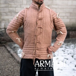 Epic Armoury Imperial Gambeson Spätmittelalter in Farbe Castle Tan Epic Armoury Imperial Gambeson Spätmittelalter in Farbe Castle Tan