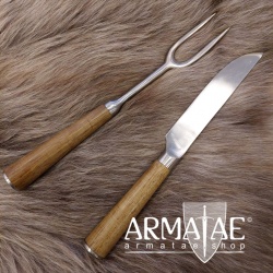 Lord of Battles Besteck Messer und Gabel Edelstahl rostfrei INOX 8403