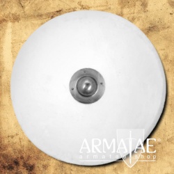 Wikinger Rundschild Rohling mit Stahlbuckel von Deepeeka günstig auf Armatae.shop