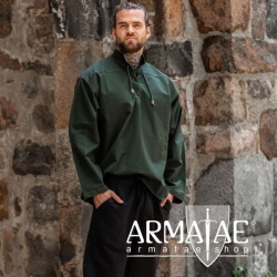 Leonardo Carbone Mittelalter Hemd Ansbert Gruen 2024g bei Armatae.shop Leonardo Carbone Mittelalter Hemd Ansbert Gruen 2024g bei Armatae.shop