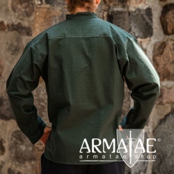 Leonardo Carbone Mittelalter Hemd Ansbert Gruen 2024g bei Armatae.shop Leonardo Carbone Mittelalter Hemd Ansbert Gruen 2024g bei Armatae.shop