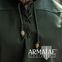Leonardo Carbone Mittelalter Hemd Ansbert Gruen 2024g bei Armatae.shop Leonardo Carbone Mittelalter Hemd Ansbert Gruen 2024g bei Armatae.shop