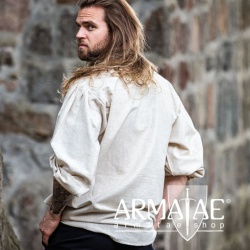 Hemd zum Schnueren Dagwin Natur 2052n von Leonardo Carbone bei Armatae.shop Hemd zum Schnueren Dagwin Natur 2052n von Leonardo Carbone bei Armatae.shop