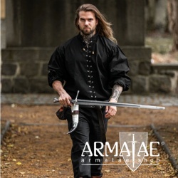 Mittelalter Schnuerhemd Dagwin Schwarz 2052s von Leonardo Carbone bei Armatae.shop Mittelalter Schnuerhemd Dagwin Schwarz 2052s von Leonardo Carbone bei Armatae.shop