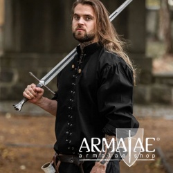 Mittelalter Schnuerhemd Dagwin Schwarz 2052s von Leonardo Carbone bei Armatae.shop Mittelalter Schnuerhemd Dagwin Schwarz 2052s von Leonardo Carbone bei Armatae.shop