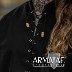 Mittelalter Schnuerhemd Dagwin Schwarz 2052s von Leonardo Carbone bei Armatae.shop Mittelalter Schnuerhemd Dagwin Schwarz 2052s von Leonardo Carbone bei Armatae.shop