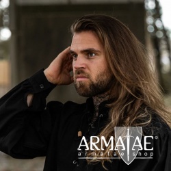 Mittelalter Schnuerhemd Dagwin Schwarz 2052s von Leonardo Carbone bei Armatae.shop Mittelalter Schnuerhemd Dagwin Schwarz 2052s von Leonardo Carbone bei Armatae.shop