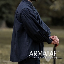 Piratenhemd James Schwarz 2093s von Leonardo Carbone bei Armatae.shop Piratenhemd James Schwarz 2093s von Leonardo Carbone bei Armatae.shop