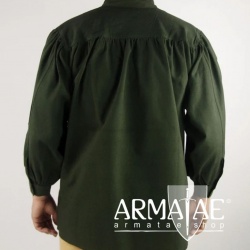 Einfaches Mittelalterhemd Grün 2021g von Leonardo Carbone bei Armatae.shop Einfaches Mittelalterhemd Grün 2021g von Leonardo Carbone bei Armatae.shop